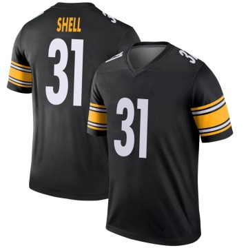 Donnie Shell Youth Black Legend Jersey