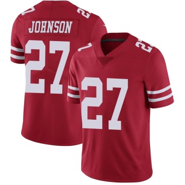 Dontae Johnson Youth Red Limited Team Color Vapor Untouchable Jersey
