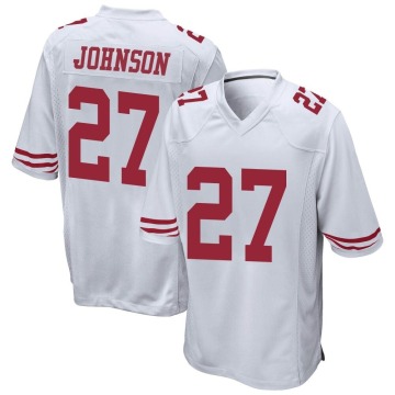 Dontae Johnson Youth White Game Jersey