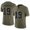 Dontario Drummond Youth Olive Limited 2022 Salute To Service Jersey