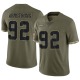 Dorance Armstrong Youth Olive Limited 2022 Salute To Service Jersey