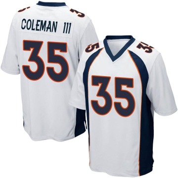 Douglas Coleman III Youth White Game Jersey