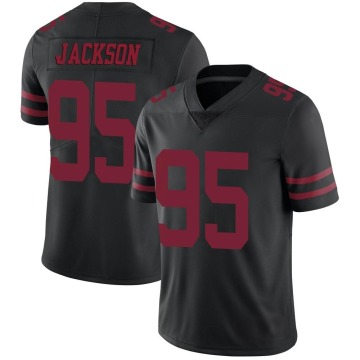 Drake Jackson Men's Black Limited Alternate Vapor Untouchable Jersey