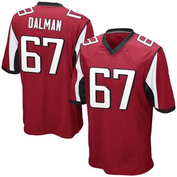 Drew Dalman Youth Red Game Team Color Jersey