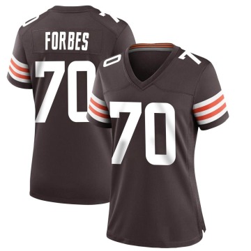 Drew Forbes Women's Brown Game Team Color Jersey