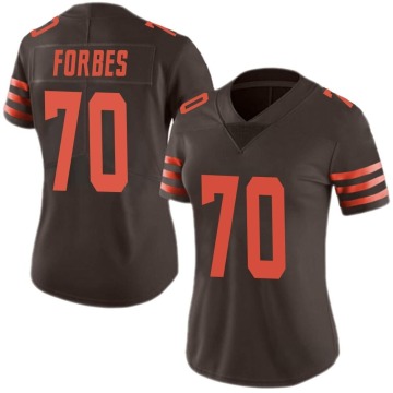 Drew Forbes Women's Brown Limited Color Rush Jersey