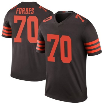 Drew Forbes Youth Brown Legend Color Rush Jersey