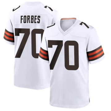 Drew Forbes Youth White Game Jersey