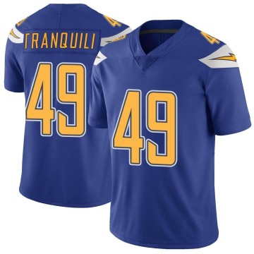 Drue Tranquill Youth Royal Limited Color Rush Vapor Untouchable Jersey
