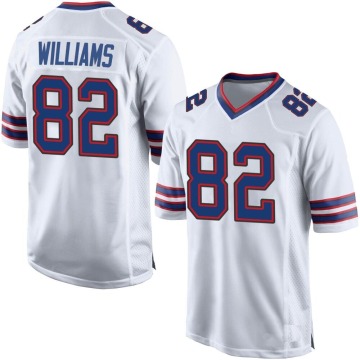 Duke Williams Youth White Game Jersey