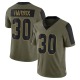 Duron Harmon Men's Olive Limited 2021 Salute To Service Jersey