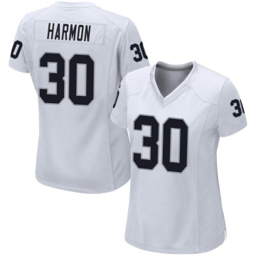Duron Harmon Women's White Game Jersey