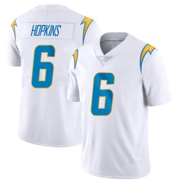Dustin Hopkins Youth White Limited Vapor Untouchable Jersey
