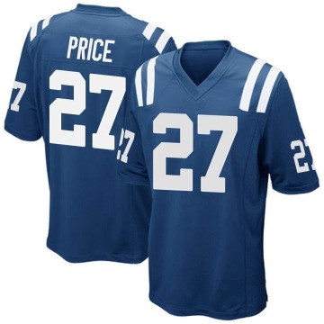 D'vonte Price Youth Royal Blue Game Team Color Jersey