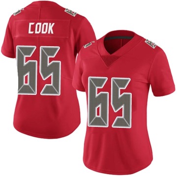 Dylan Cook Women's Red Limited Team Color Vapor Untouchable Jersey
