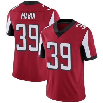Dylan Mabin Men's Red Limited Team Color Vapor Untouchable Jersey