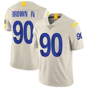 Earnest Brown IV Youth Brown Limited Bone Vapor Jersey