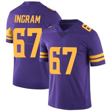 Ed Ingram Men's Purple Limited Color Rush Jersey