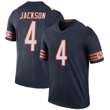 Eddie Jackson Youth Navy Legend Color Rush Jersey
