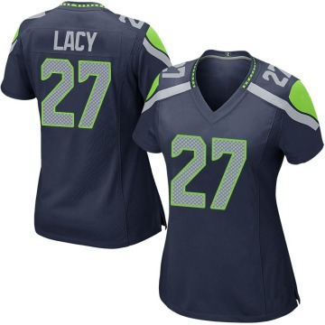 Eddie Lacy Women's Navy Game Team Color Jersey