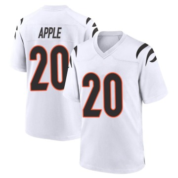 Eli Apple Youth White Game Jersey