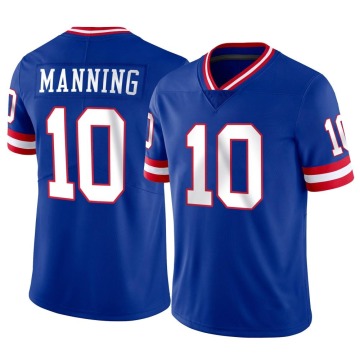 Eli Manning Men's Limited Classic Vapor Jersey