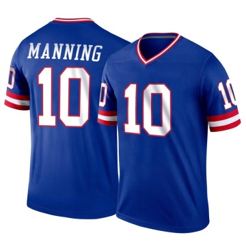 Eli Manning Youth Royal Legend Classic Jersey