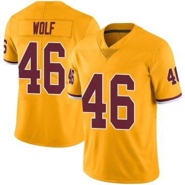 Eli Wolf Men's Gold Limited Color Rush Jersey