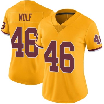 Eli Wolf Women's Gold Limited Color Rush Jersey