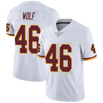 Eli Wolf Youth White Limited Vapor Untouchable Jersey