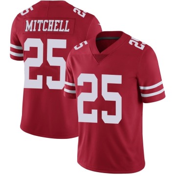 Elijah Mitchell Youth Red Limited Team Color Vapor Untouchable Jersey