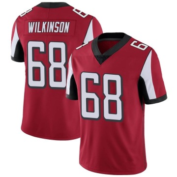 Elijah Wilkinson Youth Red Limited Team Color Vapor Untouchable Jersey