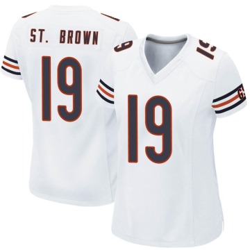 Equanimeous St. Brown Women's White Game Jersey