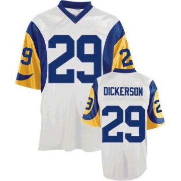 Eric Dickerson Men's White Authentic Throwback Jersey