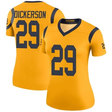 Eric Dickerson Women's Gold Legend Color Rush Jersey