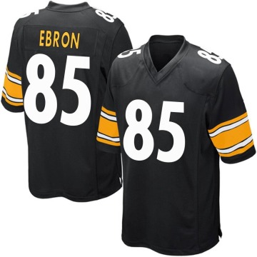 Eric Ebron Youth Black Game Team Color Jersey