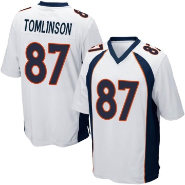 Eric Tomlinson Youth White Game Jersey