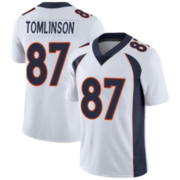 Eric Tomlinson Youth White Limited Vapor Untouchable Jersey
