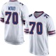 Eric Wood Youth White Game Jersey
