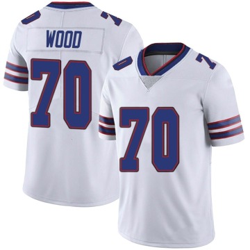 Eric Wood Youth White Limited Color Rush Vapor Untouchable Jersey