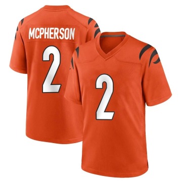 Evan McPherson Men's Orange Game Jersey