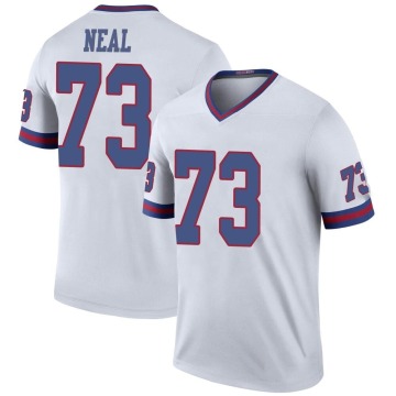 Evan Neal Youth White Legend Color Rush Jersey