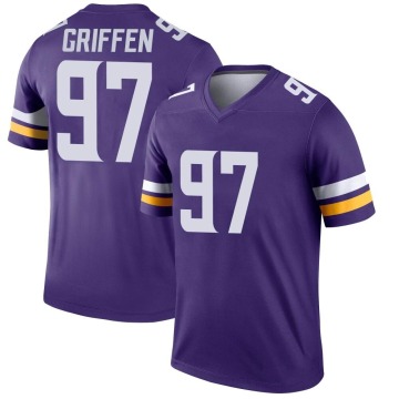 Everson Griffen Men's Purple Legend Jersey