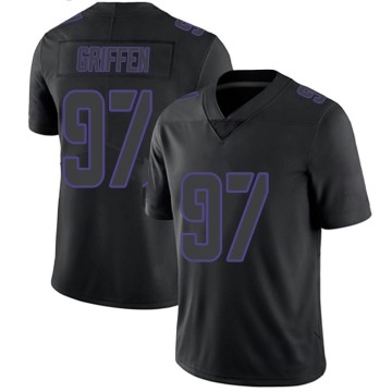 Everson Griffen Youth Black Impact Limited Jersey