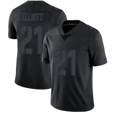 Ezekiel Elliott Men's Black Impact Limited Jersey