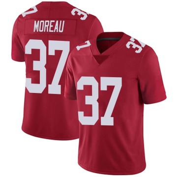 Fabian Moreau Youth Red Limited Alternate Vapor Untouchable Jersey