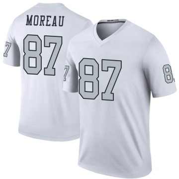 Foster Moreau Youth White Legend Color Rush Jersey