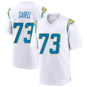 Foster Sarell Youth White Game Jersey