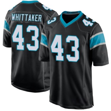 Fozzy Whittaker Youth Black Game Team Color Jersey