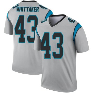 Fozzy Whittaker Youth Legend Inverted Silver Jersey